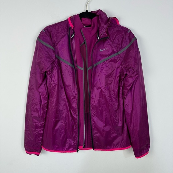 Nike 2 Piece Track Jacket Windbreaker Set Running athletic athleisure workout - Picture 1 of 6